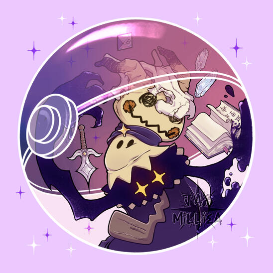 2025.Pokemon fanart - mimikyu