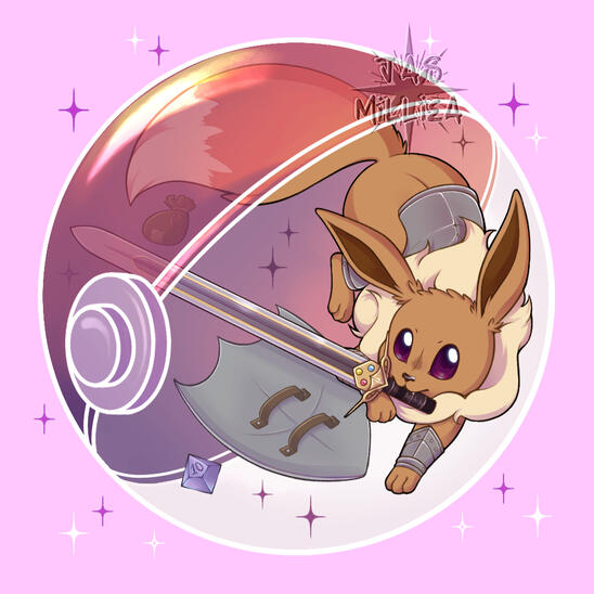 2025.Pokemon fanart - eevee