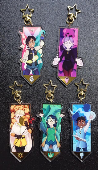 2025.Owl house keychain collection